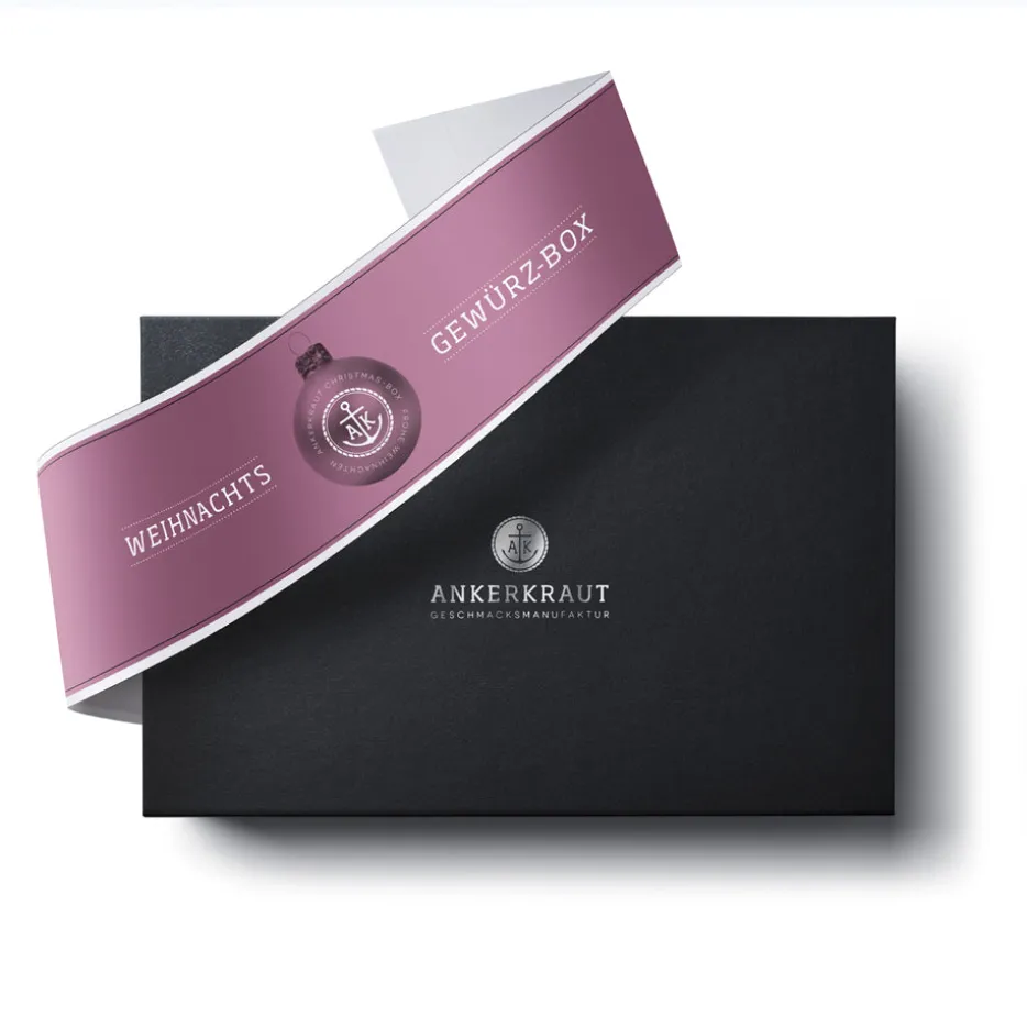 Herzhafte XMAS Geschenk-Box (Lila)