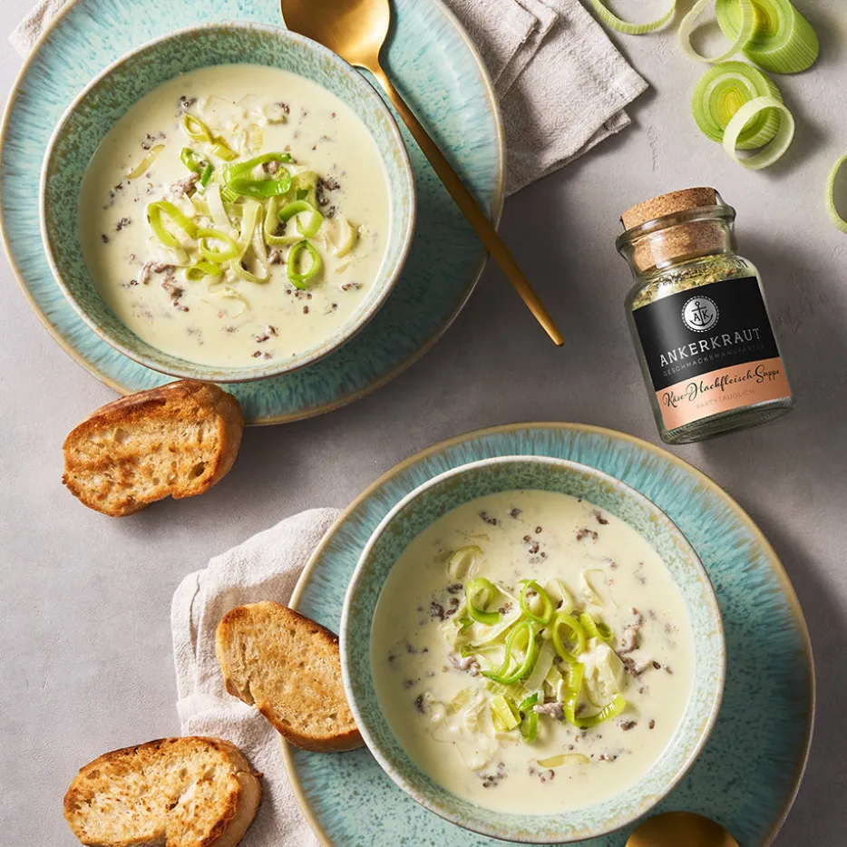 Käse Hackfleisch Suppe