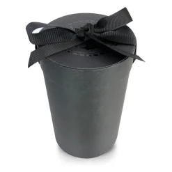 runde Geschenkbox mit Schleife