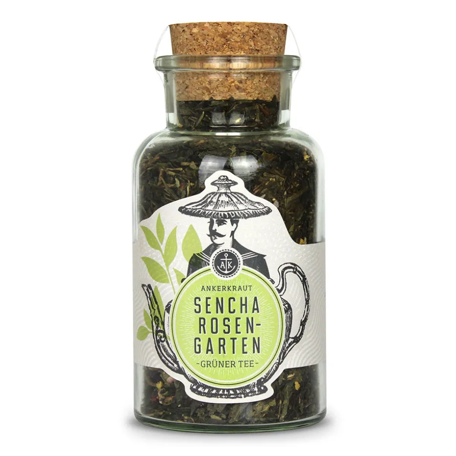 Sencha Rosengarten, Grünteemischung